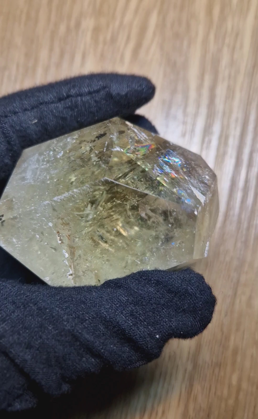 ✨ Golden Healer Quarz – kraftvolles Unikat mit warmen Goldnuancen ✨