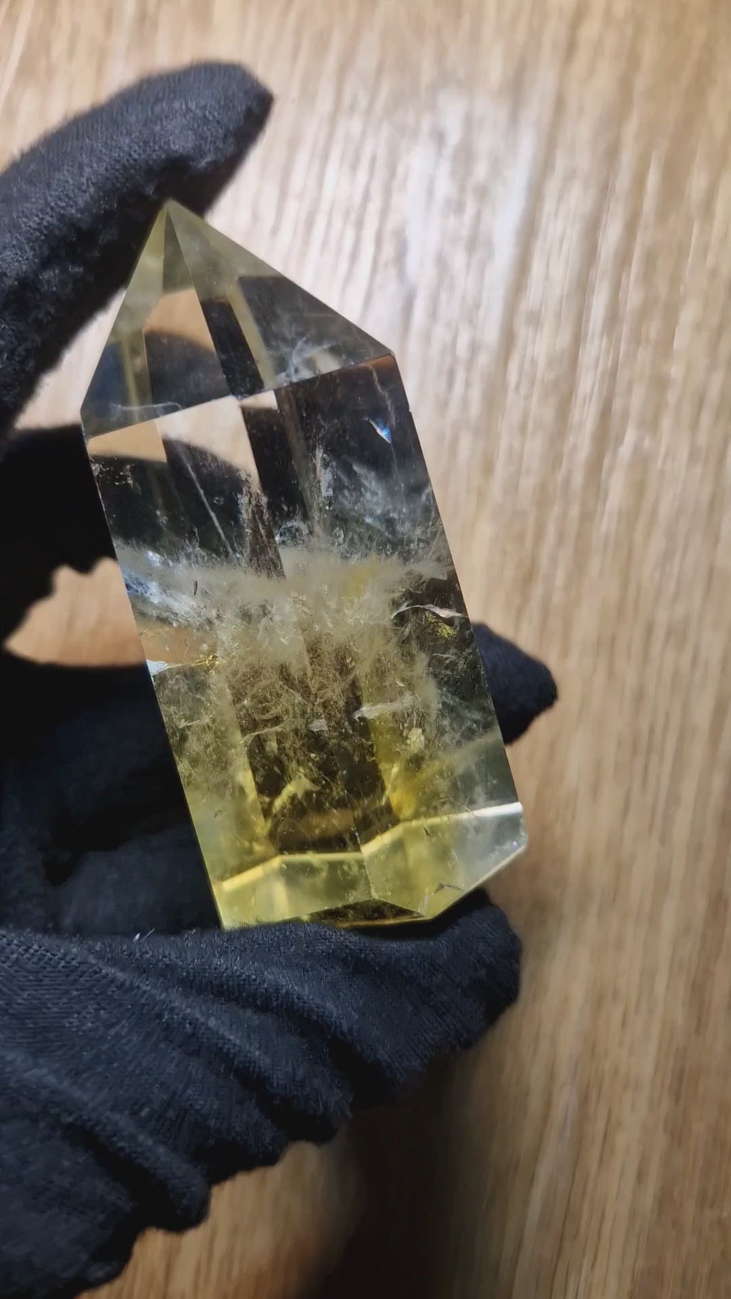 ✨ Goldene seltene Citrin Spitze – Klarheit • Licht • Energie ✨
