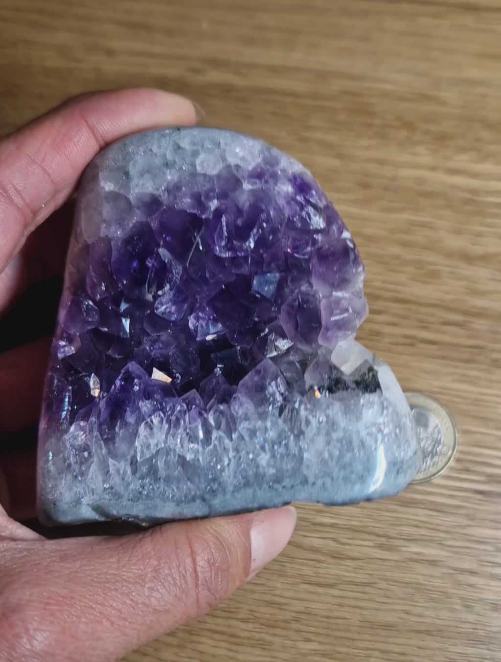 💜 Amethyst aus Uruguay – Premium Unikat