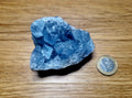 💎 Coelestin Naturstufe – ca. 209g himmelblaue Kristalle