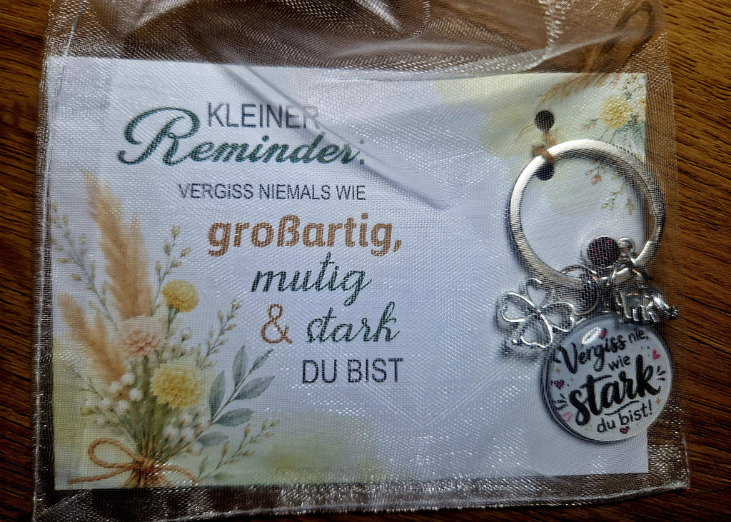 ✨ Kleiner Reminder – Geschenkset mit Edelsteinen