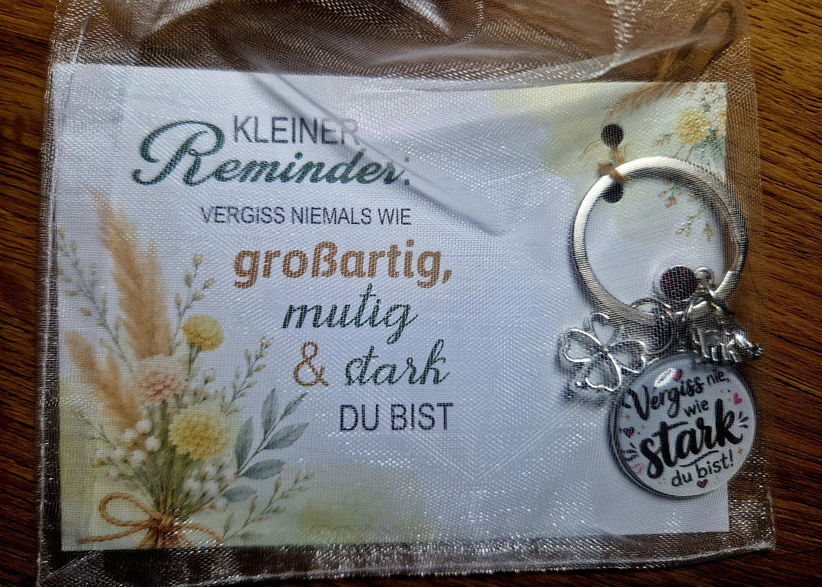 ✨ Kleiner Reminder – Geschenkset mit Edelsteinen